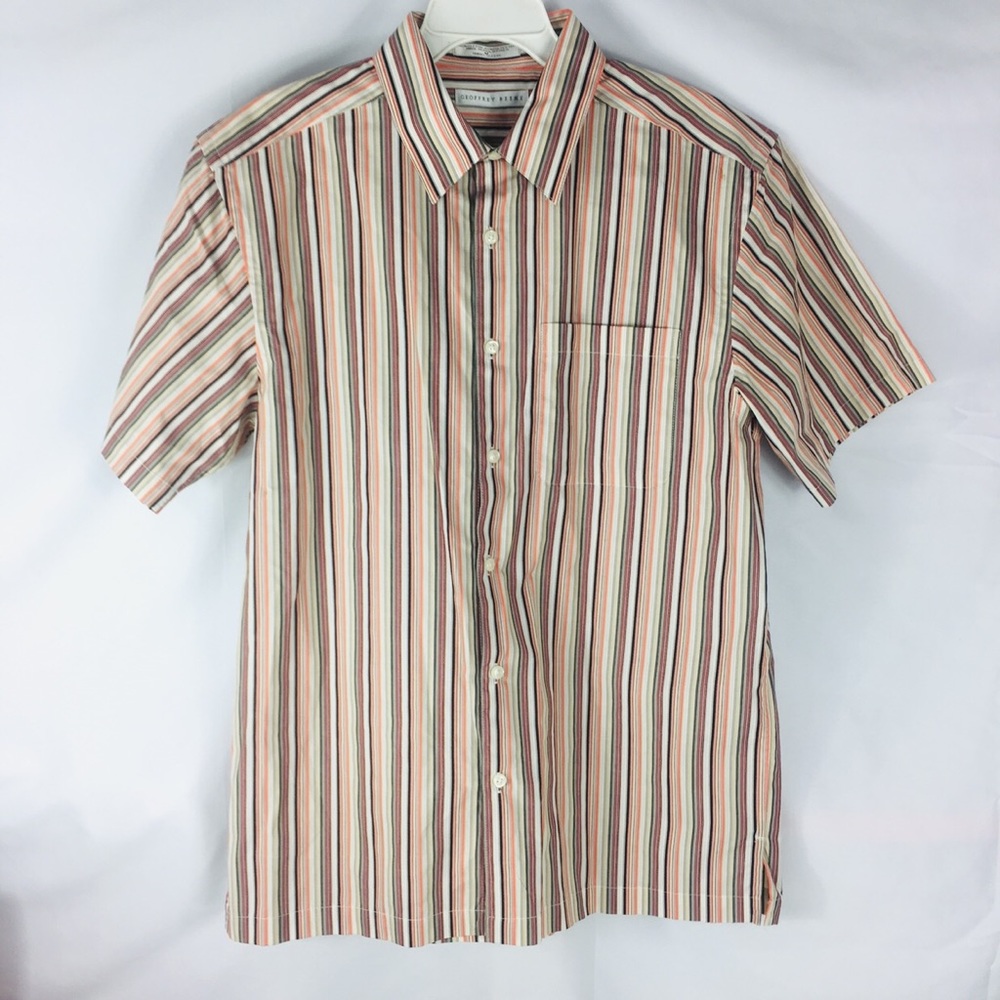 ‼️MOVING SALE‼️ Geoffrey Beene Short Sleeve Button Down Shirt EUC